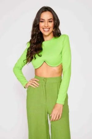 Cropped Rihanna Lime