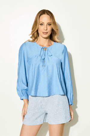 Blusa Alanis Azul Chambré