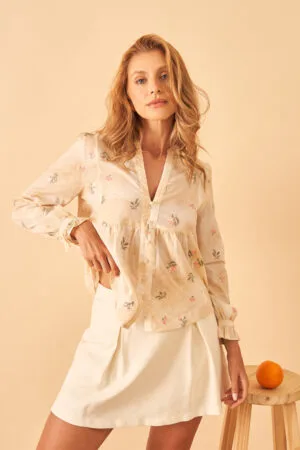 Blusa Suzan Natural