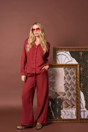 Camisa Doroti e Calça Vanusa CHERRY (2)