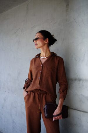 Camisa Doroti e Calça Vanusa NOISETTE (1)