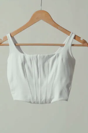 Cropped Jaque Branco