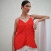 Regata Telma RED Shorts carolina OFF (2)