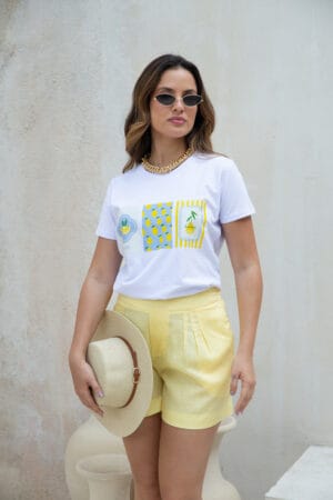 Camiseta Básica Limões