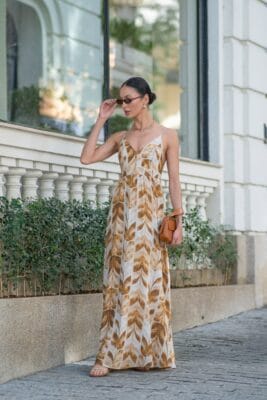 Vestido Ana Marrom