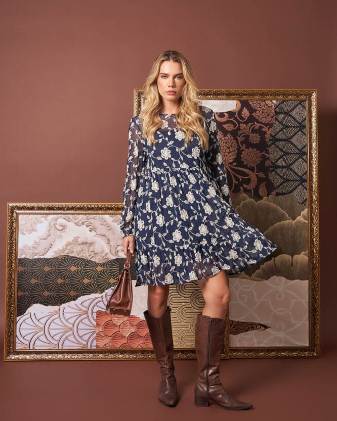 Vestido Elizabete MARINHO (2)